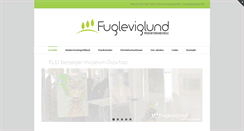 Desktop Screenshot of fugleviglund.dk